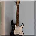 C01. Electric guitar autographed by the Foo Fighters. 